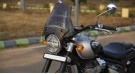 For Royal Enfield Super Meteor 650 Wanderer Premium Windshield Smoked Screen - SPAREZO
